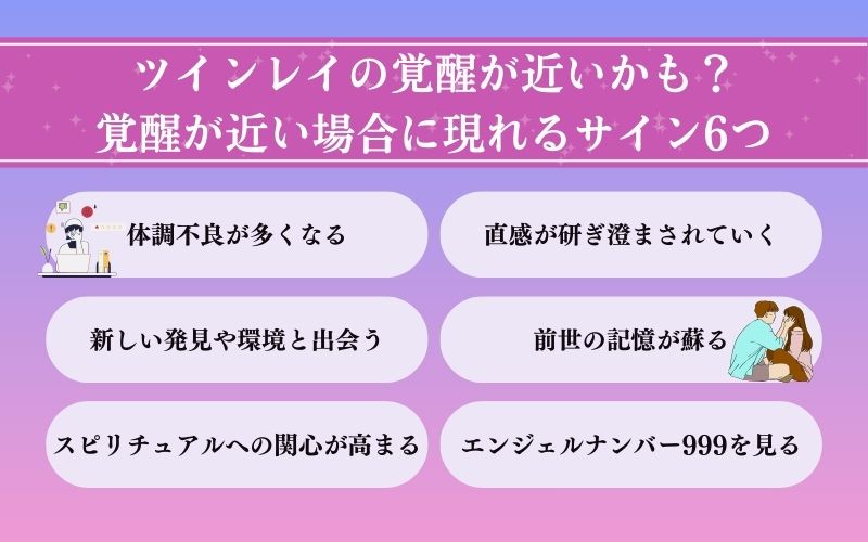 ツインレイの覚醒が近いときに現れるサイン・前兆6つ