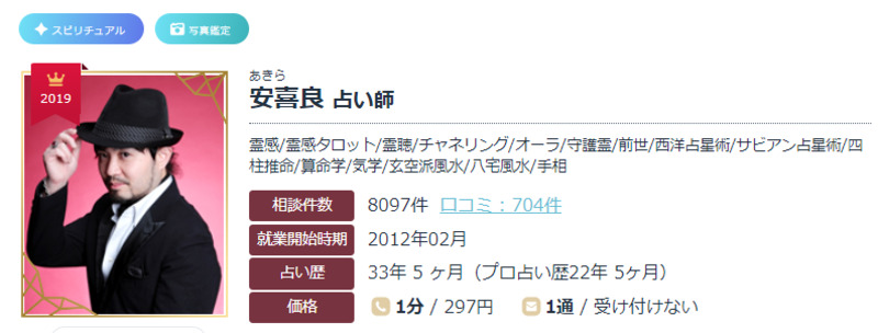 占い師の画像