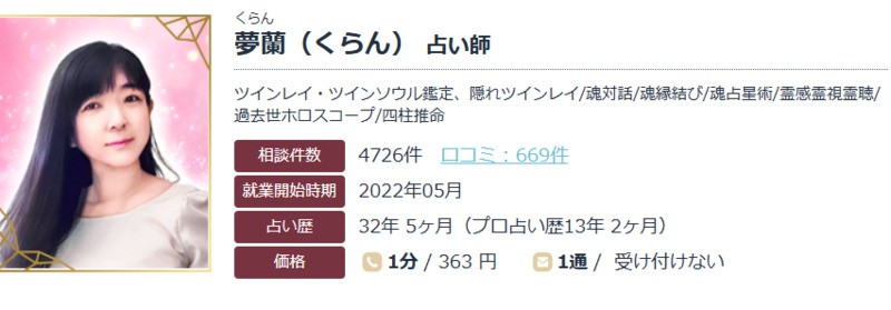 占い師の画像
