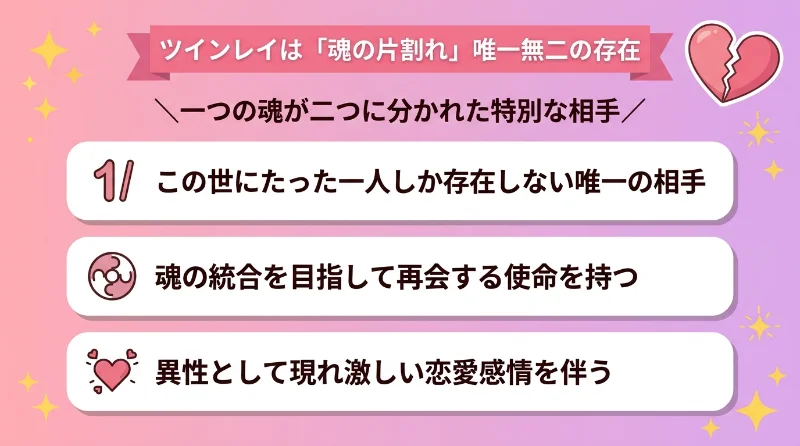 ツインレイは「魂の片割れ」唯一無二の存在