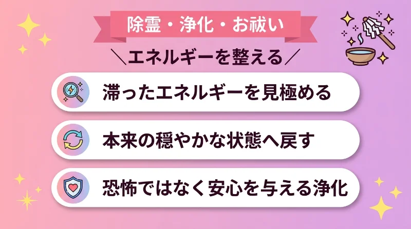 除霊・浄化・お祓い