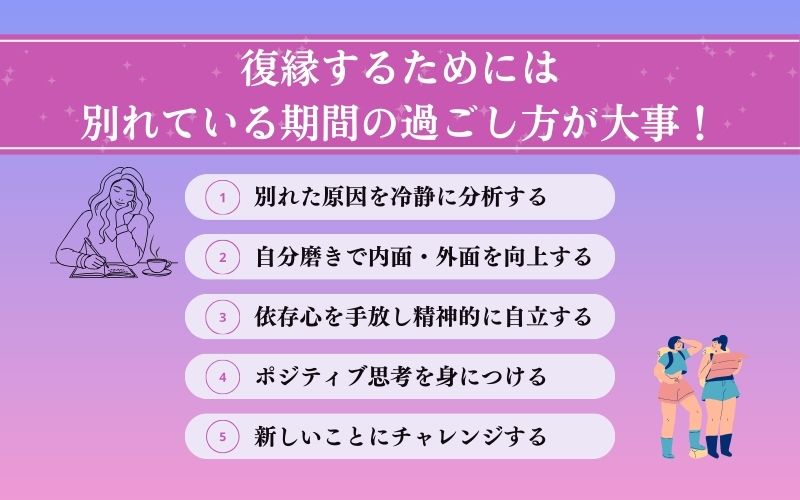【運命の人とは一度別れる】復縁するためにするべきこと