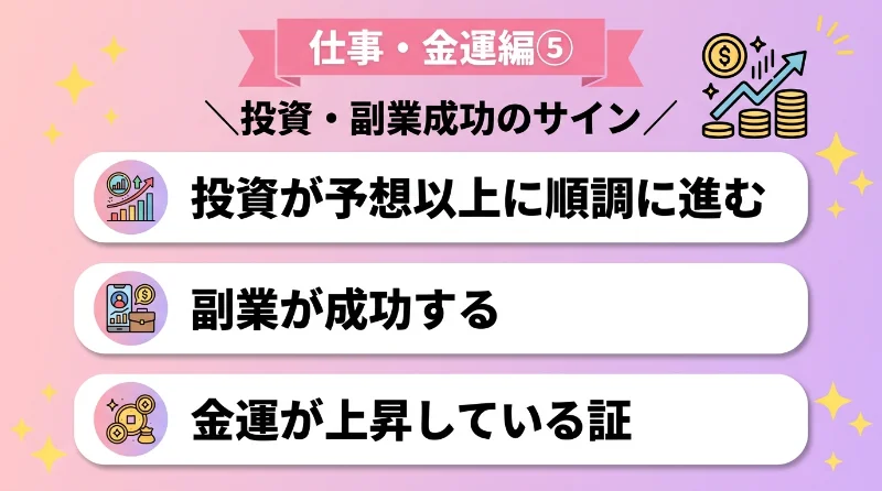 投資や副業が予想以上に順調に進む