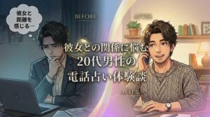 【実体験】彼女に距離を置かれて不安…電話占いピュアリで関係修復