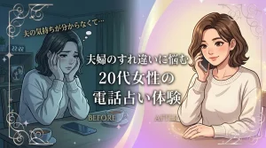 【実体験】20代女性仕事・家庭の両立と夫婦のすれ違い相談、電話占いリノアの颯依子先生